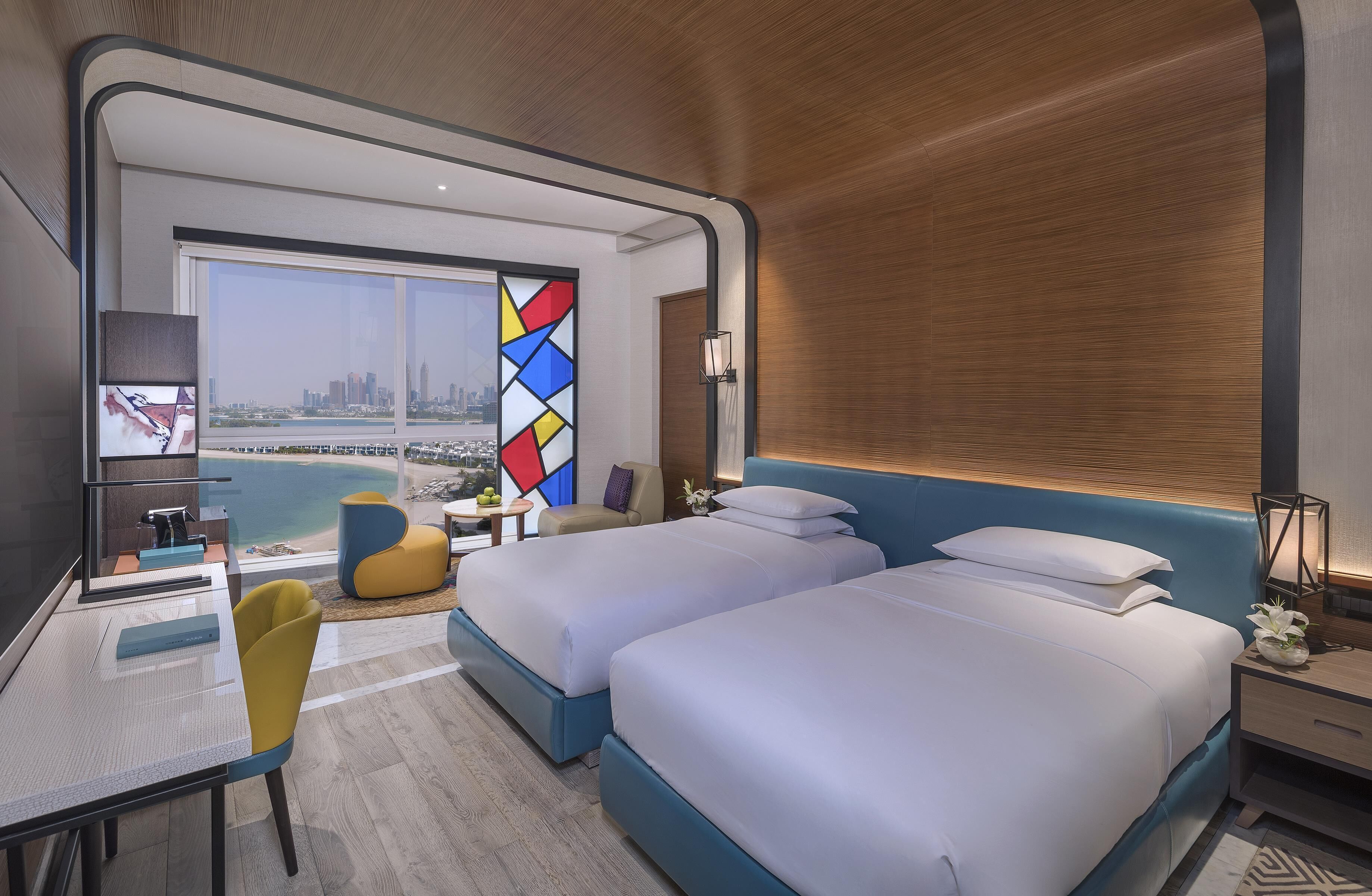 Andaz Twin Room with Sea View | Vista para praia/oceano