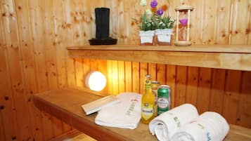 Shower, free toiletries, hair dryer, slippers