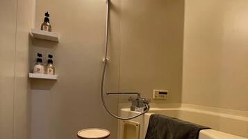 Private Vacation Home | Bathroom | Separate tub and shower, free toiletries, hair dryer, slippers