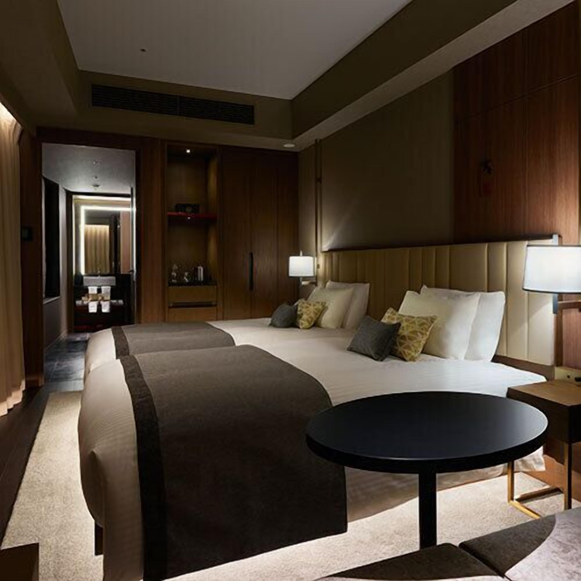 In-room safe, blackout drapes, WiFi (free), bed sheets