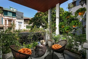 Familiesuite - balkon | Terrasse/gårdhave