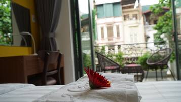 Family Suite, Balcony | Hypo-allergenic bedding, minibar, desk, blackout curtains
