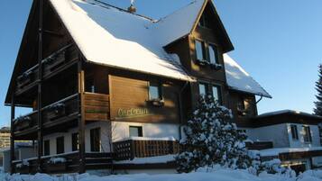 Fassade der Unterkunft