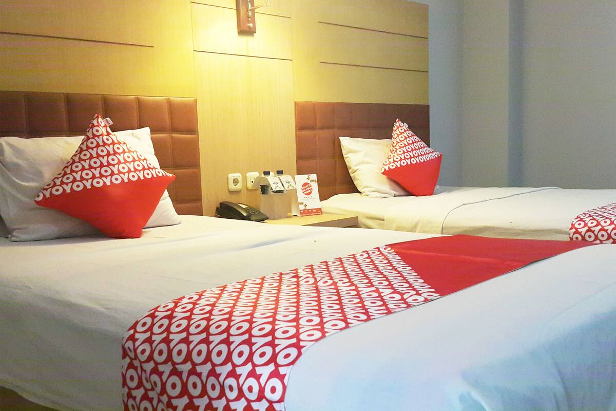 Phòng 2 giường đơn Deluxe | Bàn, truy cập Internet không dây miễn phí, bộ tr  ải giường 