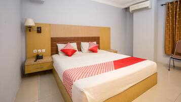 Dobbeltrom – deluxe | Skrivebord, wi-fi (inkludert) og sengetøy