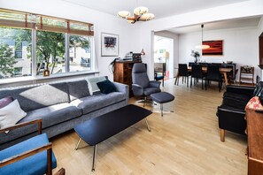 Family Apartment, 4 Bedrooms | Living area - Apartment H43 (Reykjavik)