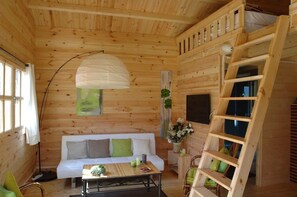 Chalet (Meleze) | Living area - Etapeboisee (Fumay)