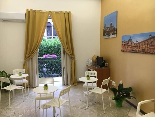 Lobby sitting area