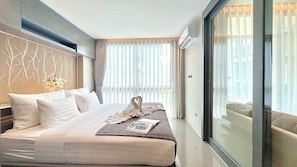 Suite Junior, 1 très grand lit | 1 chambre, couette en duvet d'oie, matelas Select Comfort