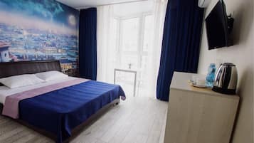 Design Room (Paris) | Premium bedding, down comforters, memory foam beds, in-room safe
