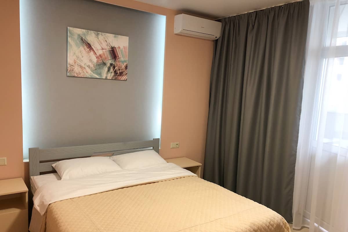 Estudio empresarial, cocineta | Ropa de cama de alta calidad, edredón y camas con efecto memoria
