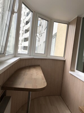 Business Studio, Kitchenette | Premium bedding, down duvets, memory-foam beds, in-room safe - East Residence (Kyiv)