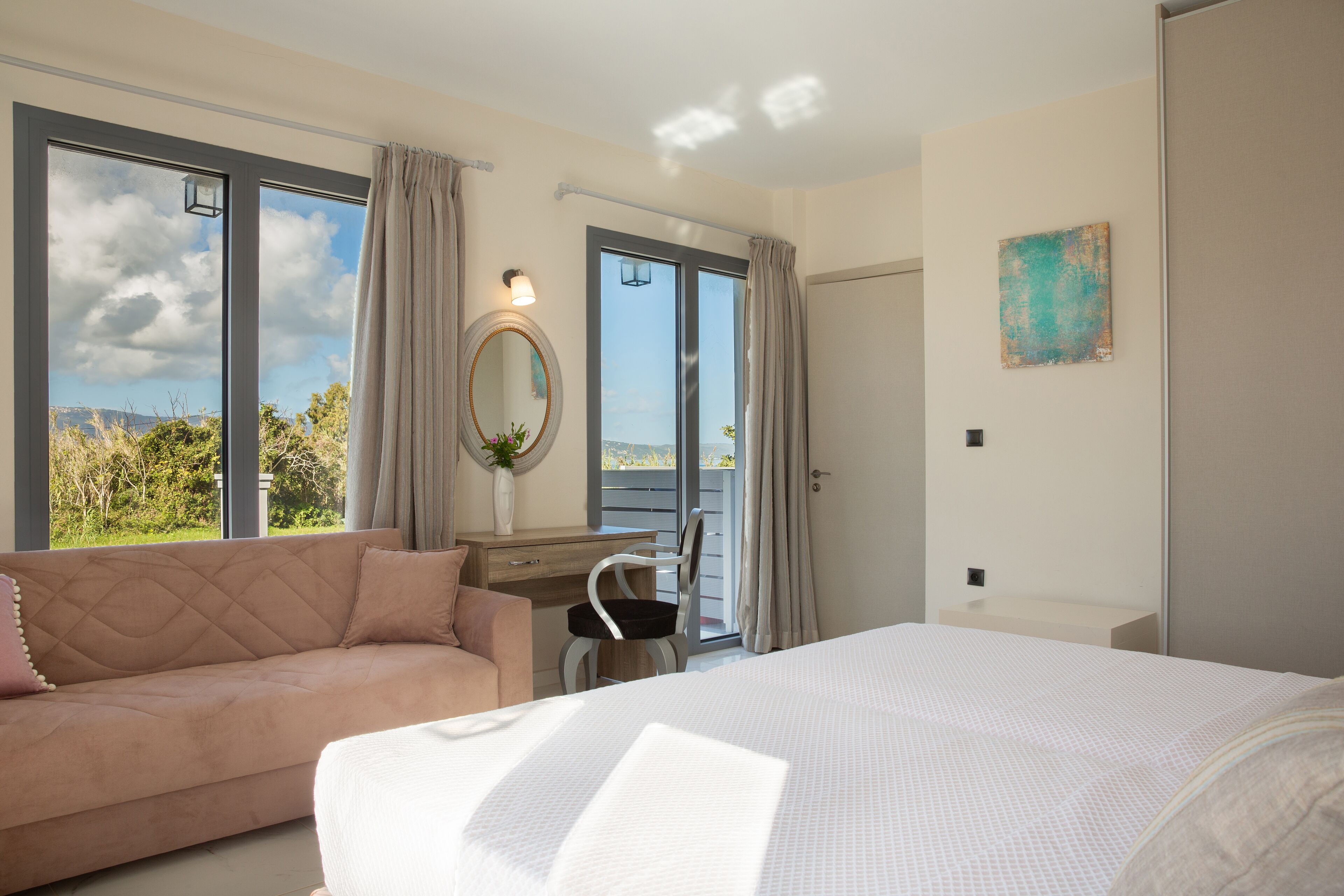 Deluxe Villa with Private Pool, Sea View (2) | 2 bedrooms, hypo-allergenic bedding, in-room safe