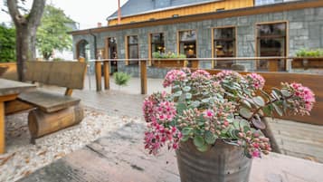 Fassade der Unterkunft