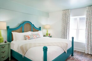 1 غرفة نوم وأغطية فراش متميزة وميني بار وخزنة داخل الغرفة