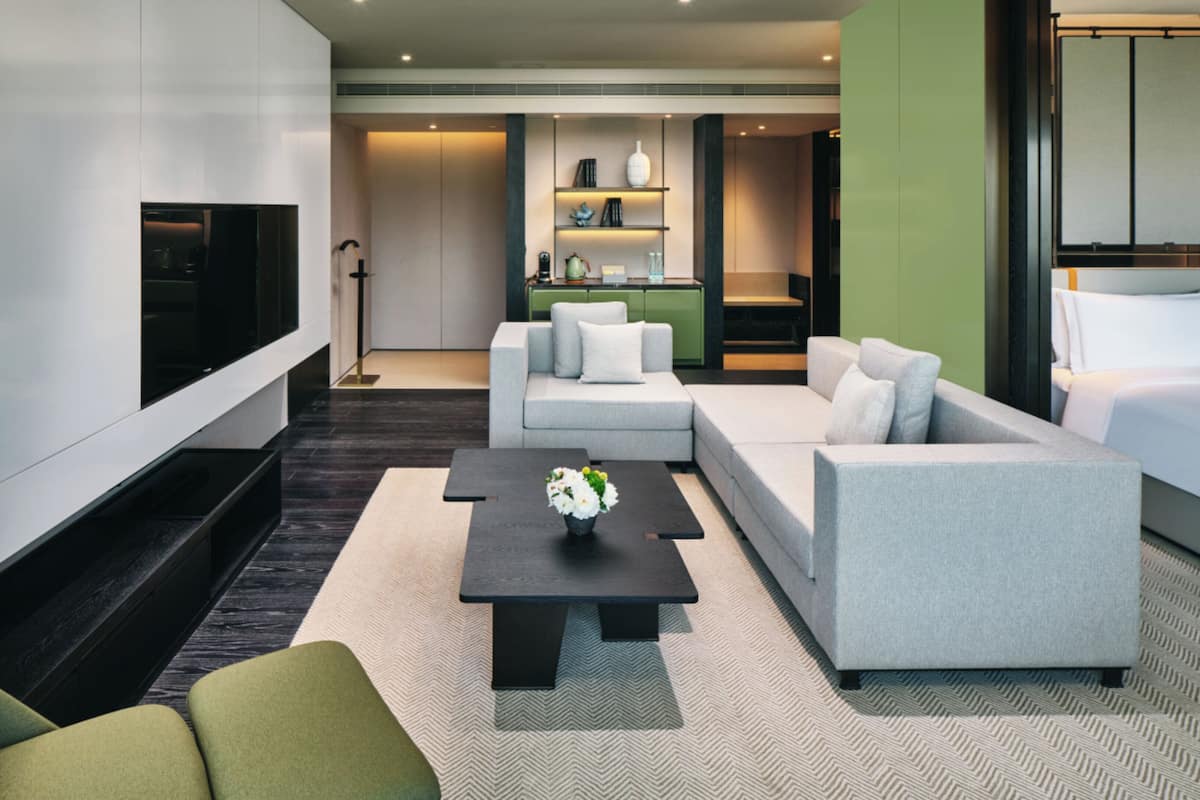 Junior Suite, 1 King Bed, Garden View | Room amenity