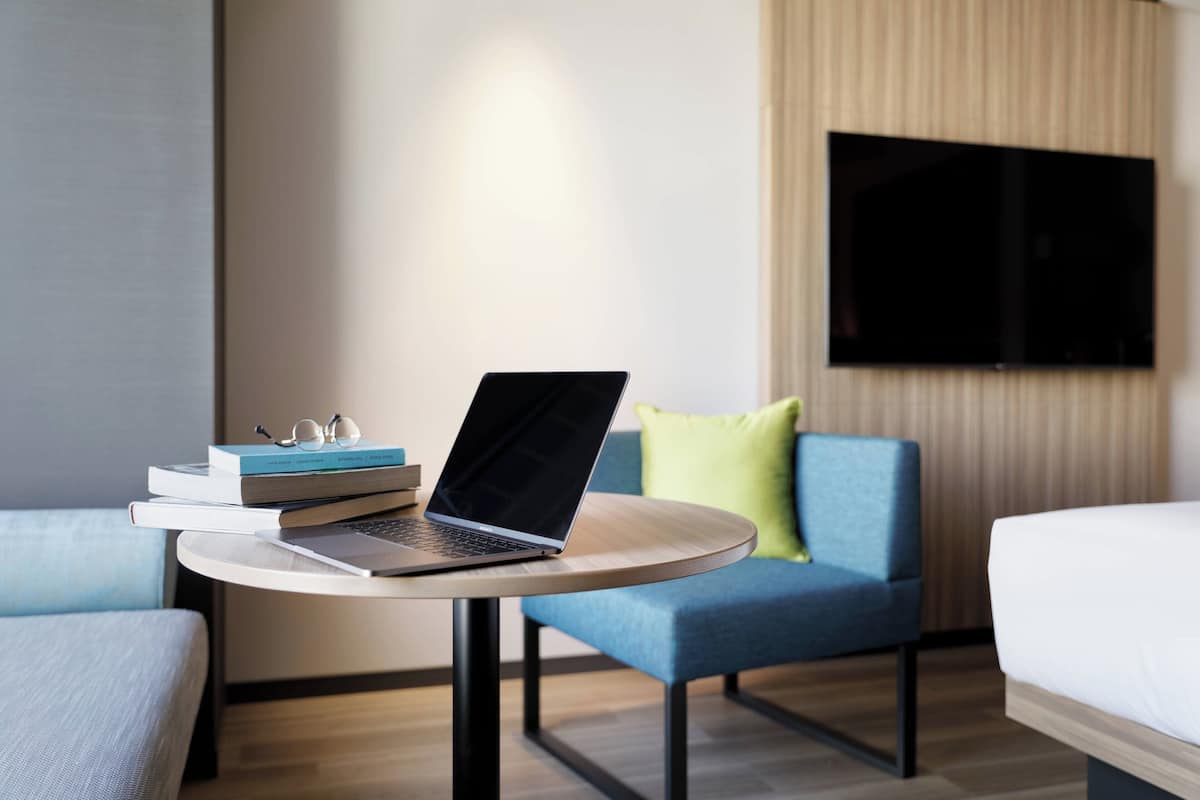 1 bedroom, pillowtop beds, in-room safe, desk