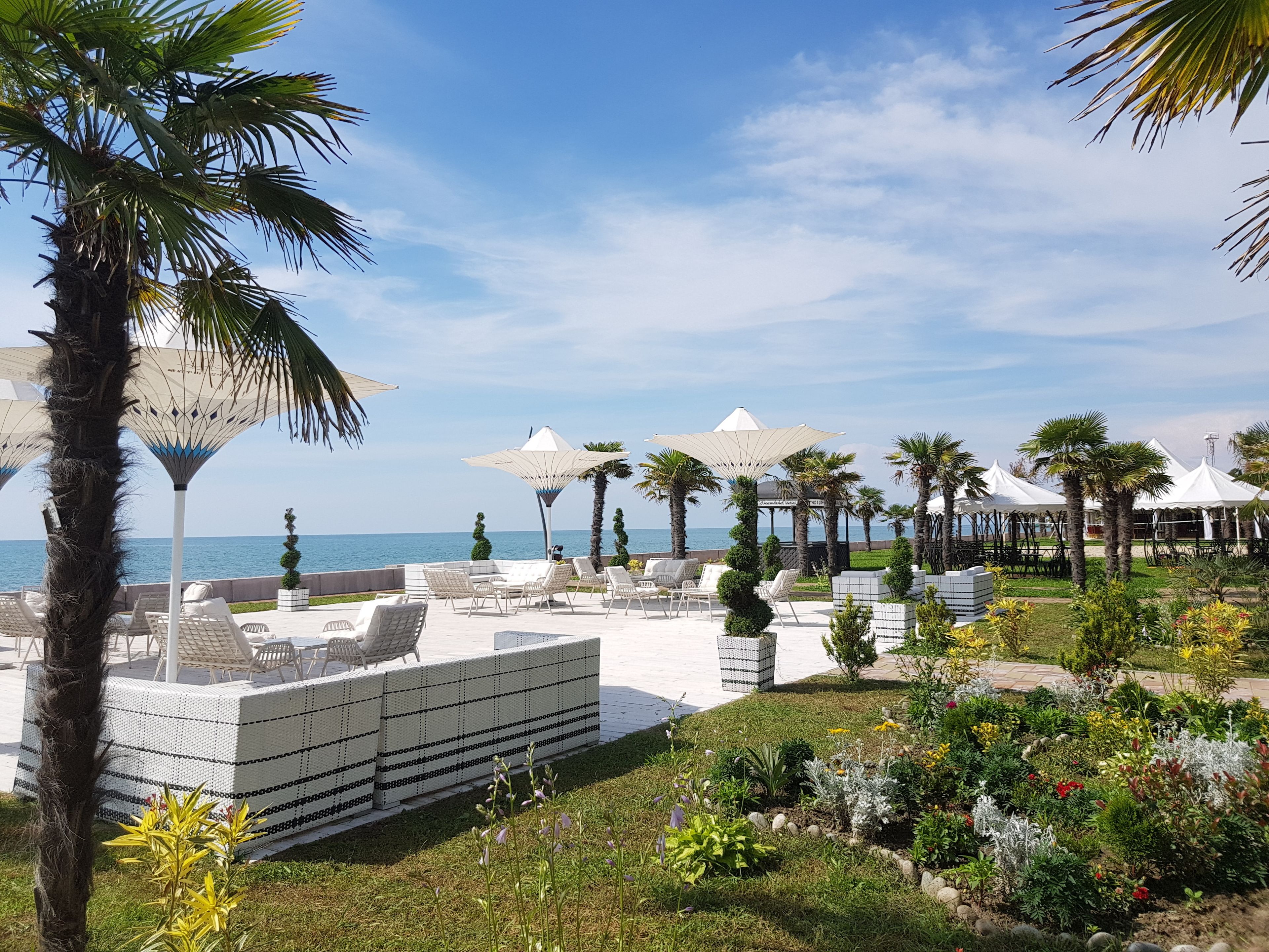 Vue sur la campagne depuis l’hébergement