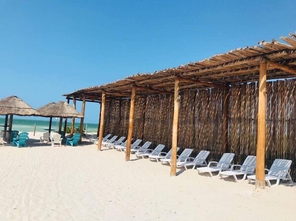Private beach nearby