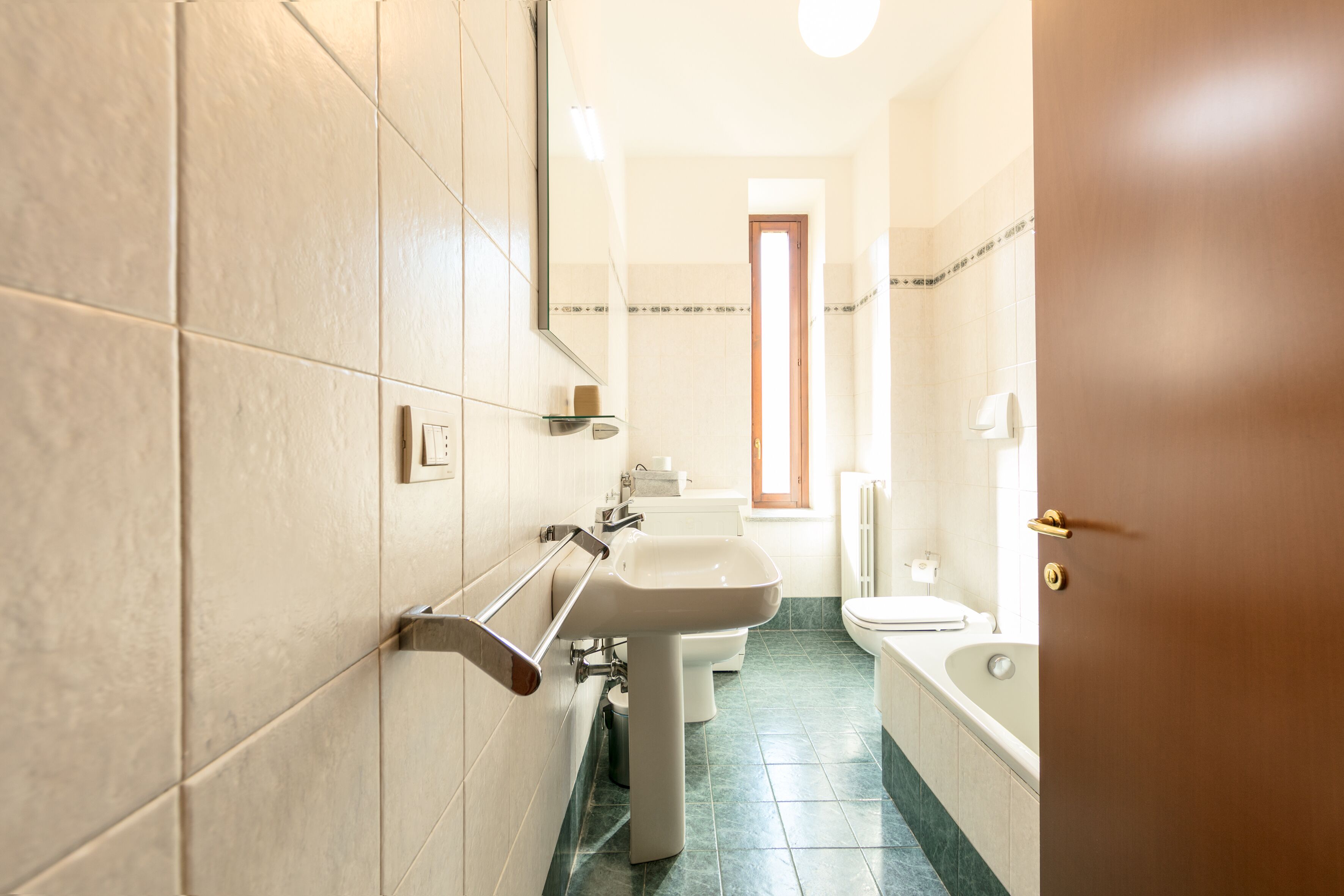 Apartment, 3 Schlafzimmer | Badezimmer | Duschwanne, kostenlose Toilettenartikel, Haartrockner, Bidet