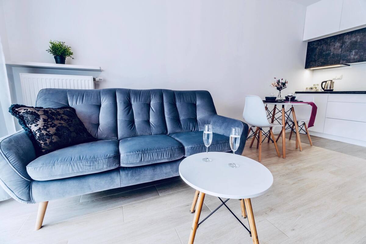 高级公寓 | 起居区 | 40-英寸LED 电视 (配备卫星频道)、电视