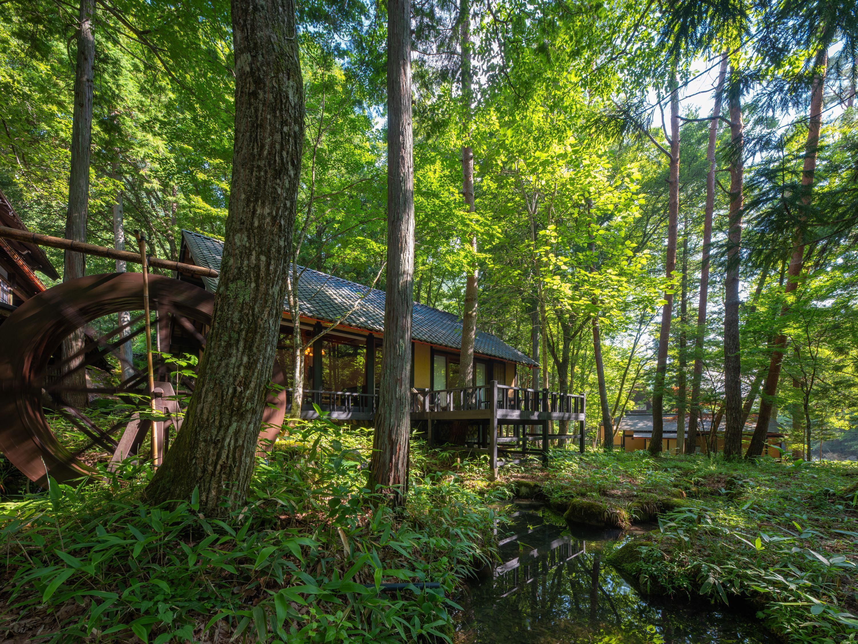 传统客房, 无烟房 (Japanese Style, Private Villa, Tenryo) | 客房内保险箱、特色装修、免费 WiFi、床单