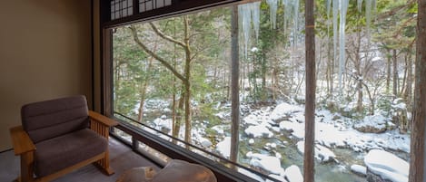 Chambre Standard, 1 chambre, vue fleuve (Japanese Style, Hida non smoking)