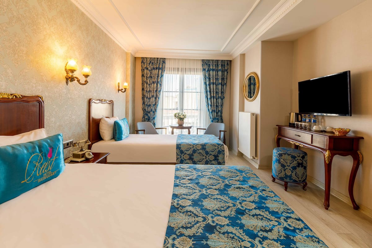 Family Room, Balcony | 1 bedroom, premium bedding, free minibar items, in-room safe