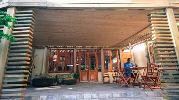 Entrada de la propiedad