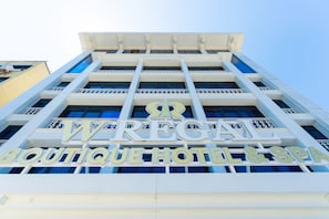 Fassade der Unterkunft