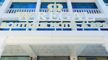 Fassade der Unterkunft