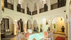 Lobby lounge - Riad Aliya (Marrakech)