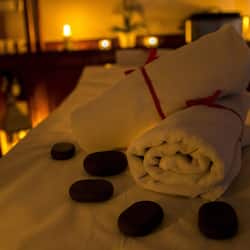 Hot tub, steam room, body treatments, aromatherapy, hot stone massages