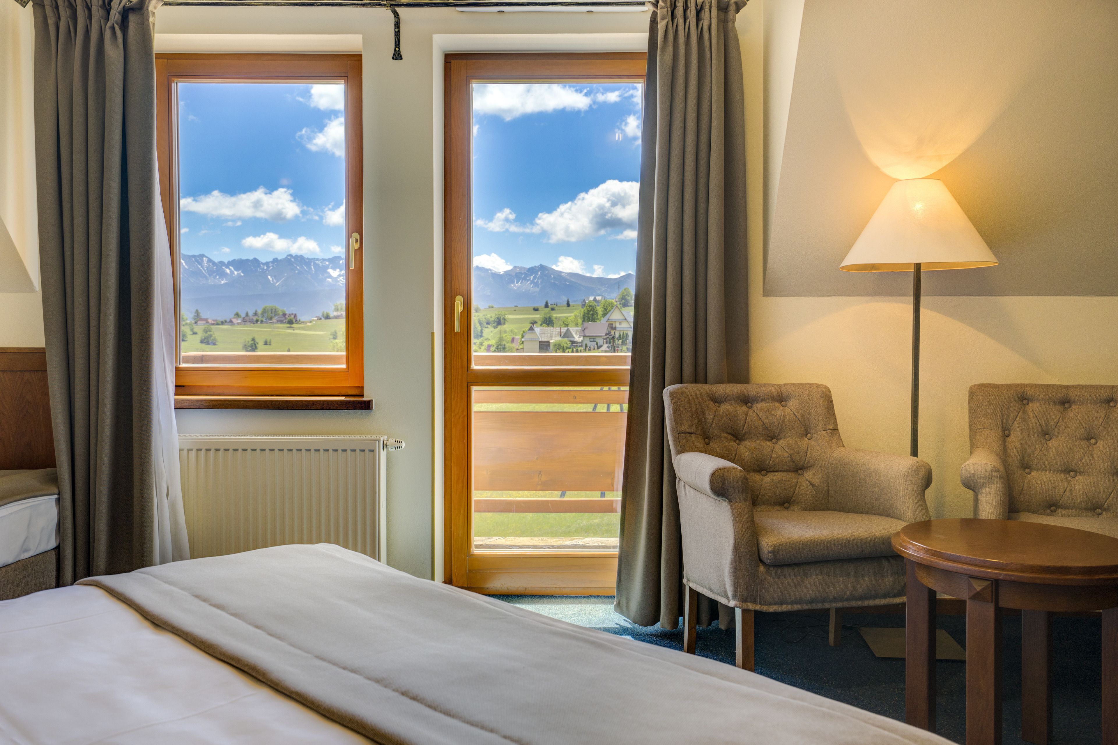 premium triple room, mountain view | view from room