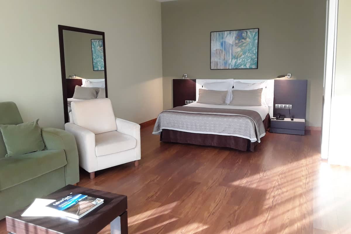 Chambre Double Supérieure, vue montagne, cÎté jardin