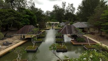 2 outdoor pools, open 9:00 AM to 10:00 PM, pool umbrellas, sun loungers