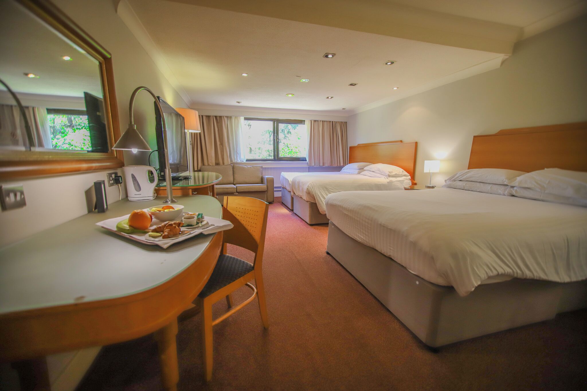 Standard Quadruple Room | Desk, free WiFi, bed sheets
