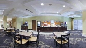 Free buffet breakfast 