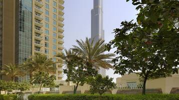 Breakfast, lunch, dinner served; international cuisine, pool views