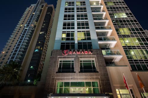 Front of property – evening/night