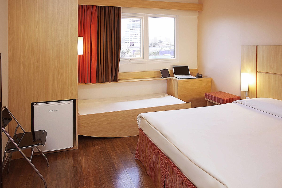 Room, Multiple Beds | Minibar, desk, blackout drapes, soundproofing