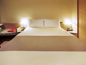 Minibar, desk, blackout curtains, soundproofing
