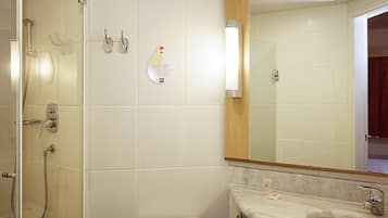 Minibar, desk, blackout drapes, soundproofing