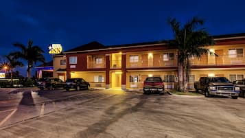 Front of property - evening/night