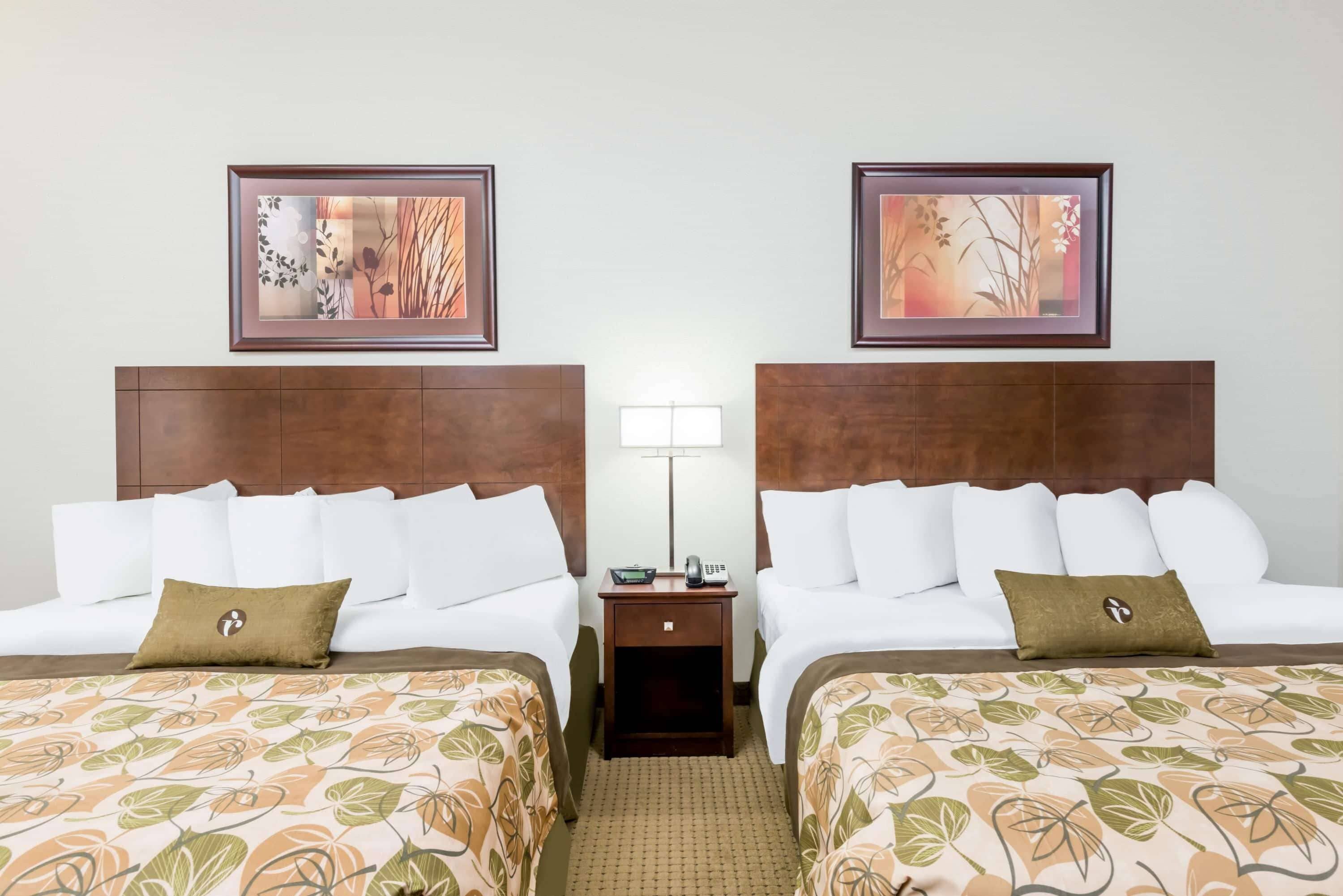 deluxe room, multiple beds, non smoking, microwave (refrigerator) | premium bedding, desk, iron/ironing board, free cots/infant beds