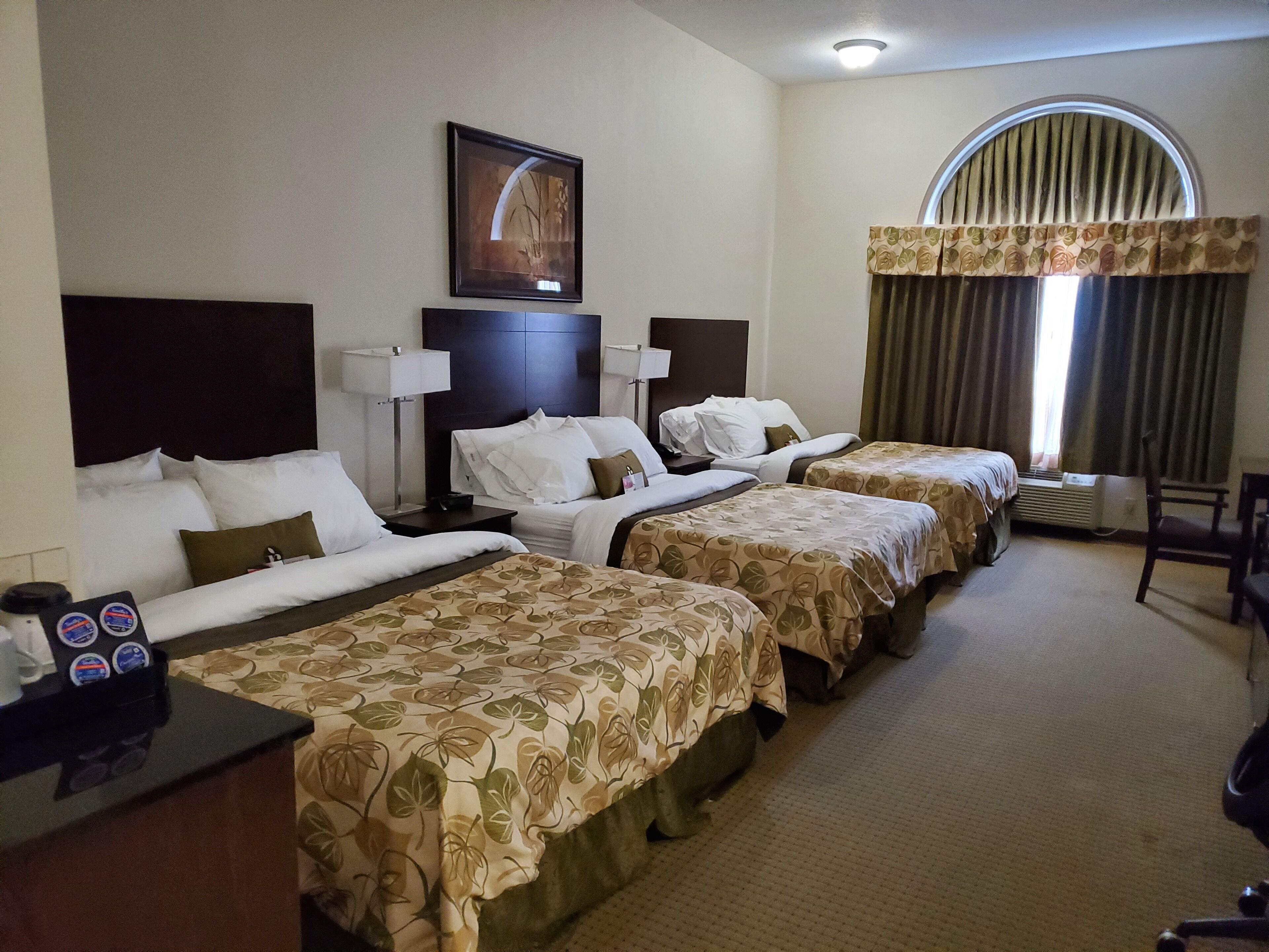 room, multiple beds, non smoking, microwave (refrigerator) | premium bedding, desk, iron/ironing board, free cots/infant beds