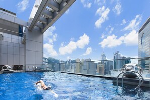 Outdoor pool - Crowne Plaza Hong Kong Causeway Bay by IHG (Hong Kong)