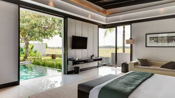 Premium bedding, minibar, in-room safe, blackout drapes
