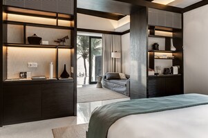 Vila, piscina particular, vista para o oceano | Roupas de cama premium, frigobar, cofres nos quartos, cortinas blackout