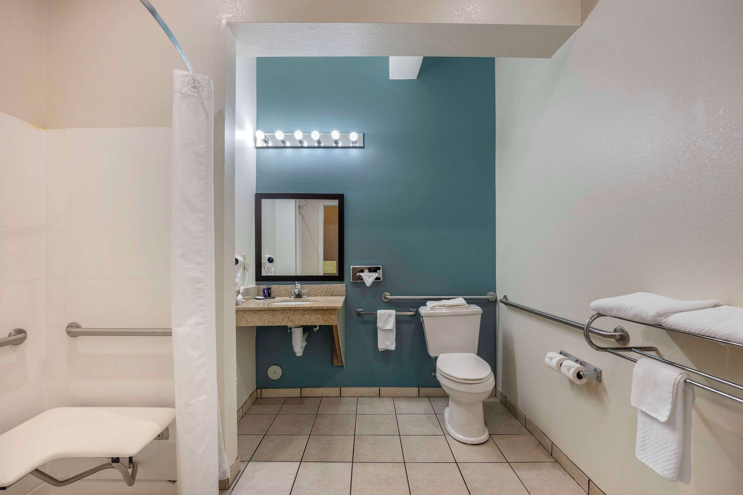 room, 1 king bed, accessible, non smoking | premium bedding, pillow-top beds, desk, iron/ironing board